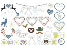 Stickserie - Bayrisches